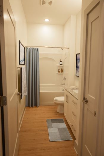 Soaking tubs in secondary bathrooms